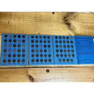 Lincoln Cent Collection Book Number One 1909-1940. #9004 Incomplete